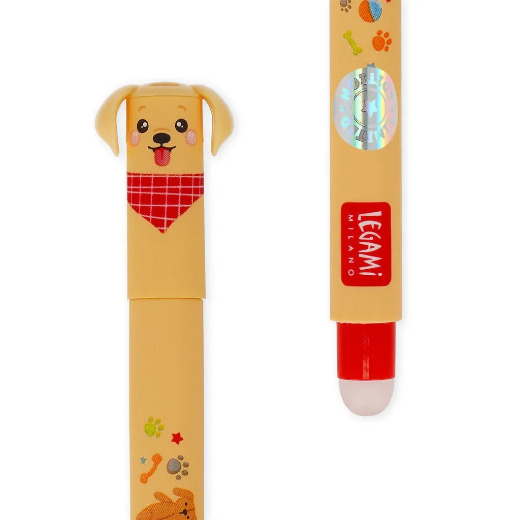 Set di 3 Penne Gel Cancellabili - "Fur-ever Friends" - Erasable Pen - foto 7 di 10