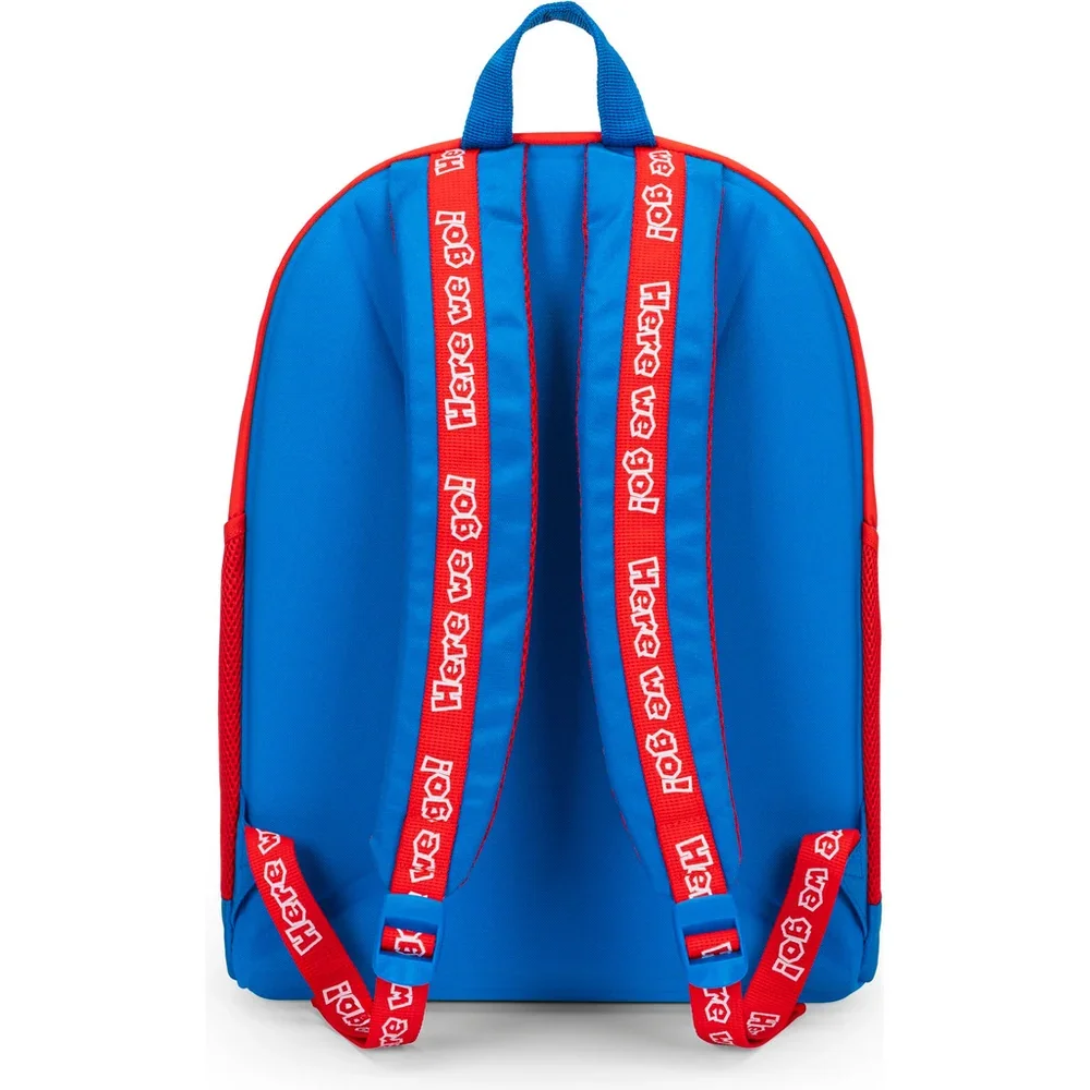 Zaino Organizzato Super Mario Rosso/Blu - foto 4 di 4