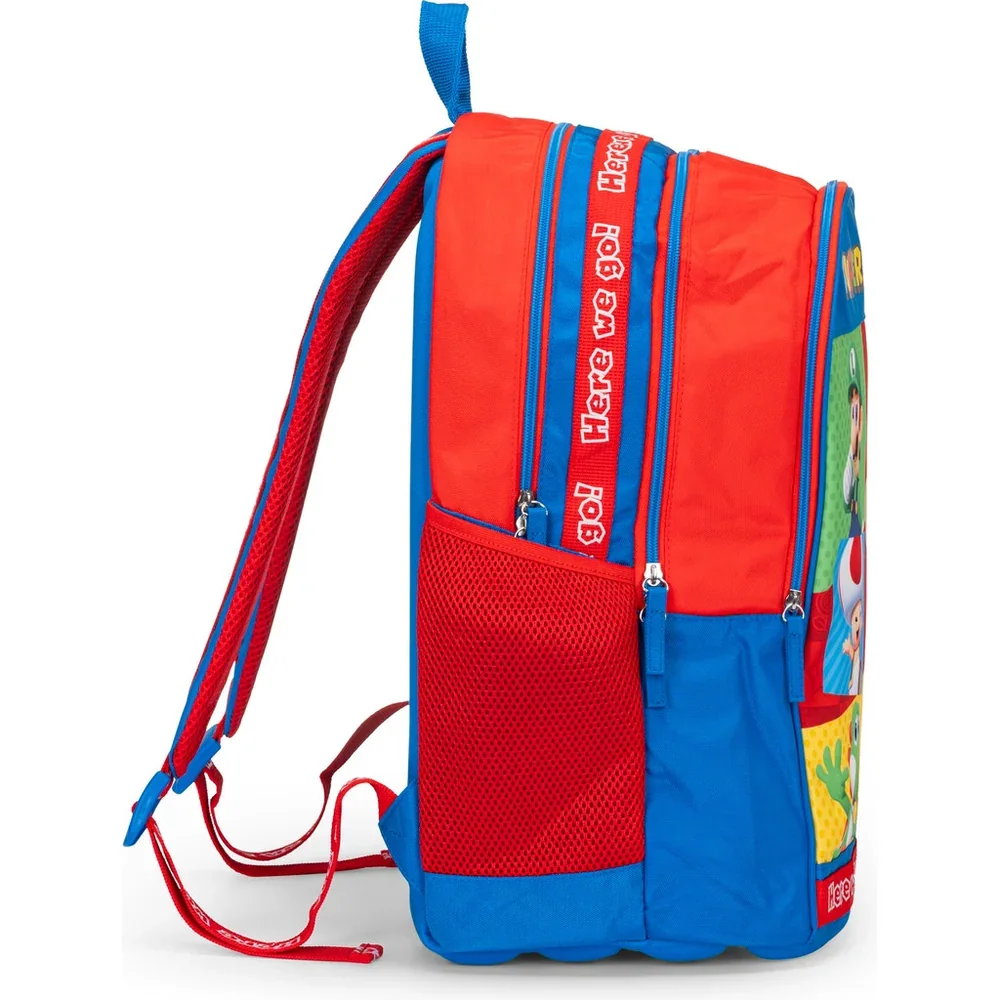 Zaino Organizzato Super Mario Rosso/Blu - foto 2 di 4