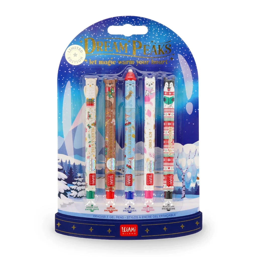 Set di 5 Mini Erasable Pen - Dream Peaks - foto 1 di 13