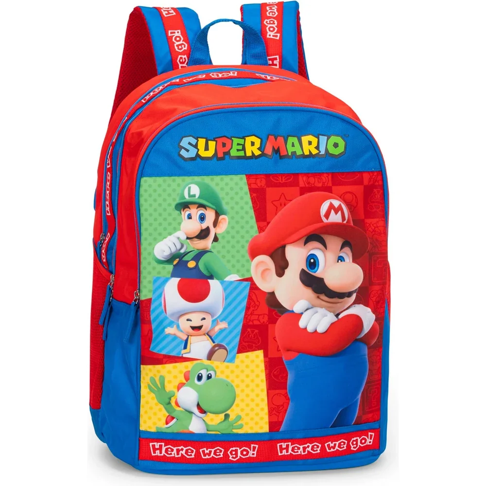 Zaino Organizzato Super Mario Rosso/Blu - foto 1 di 4