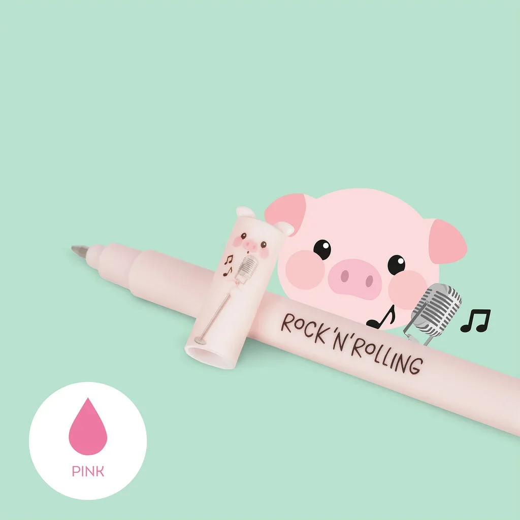 Set di 4 Penne Cancellabili - Erasable Pen - Farm Sweet Farm - foto 4 di 11