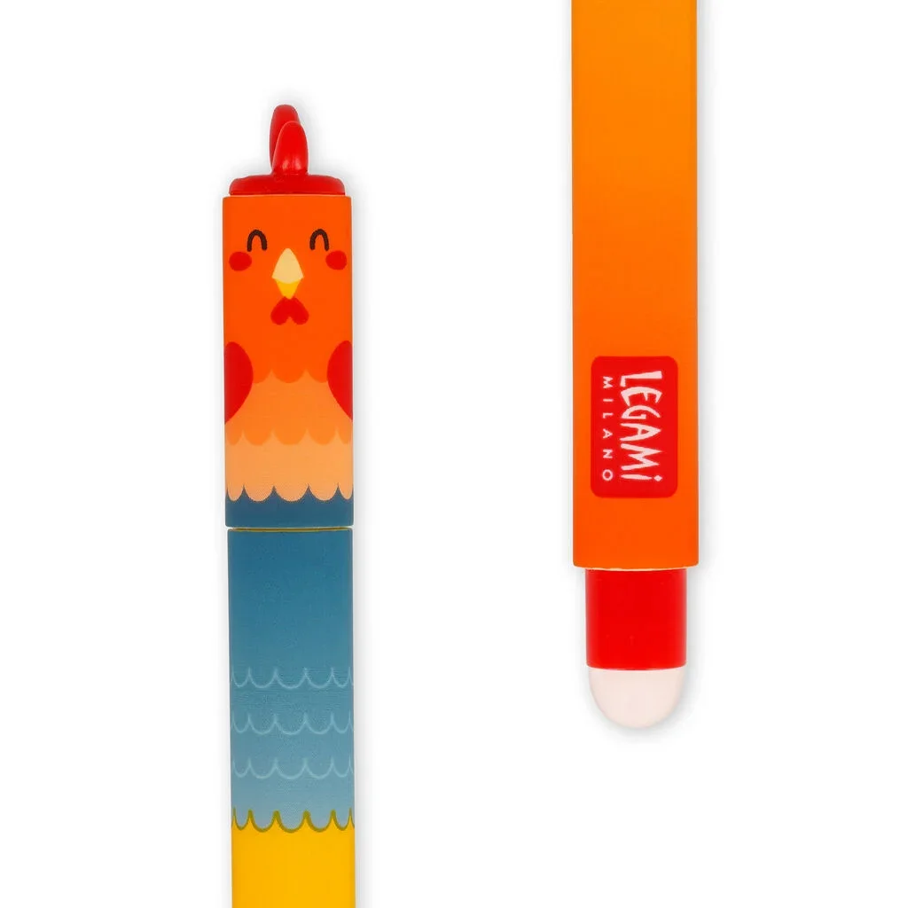 Set di 4 Penne Cancellabili - Erasable Pen - Farm Sweet Farm - foto 10 di 11