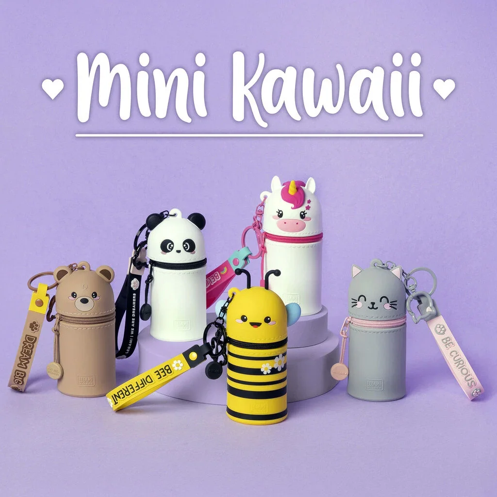 Portamonete con Portachiavi - Mini Kawaii