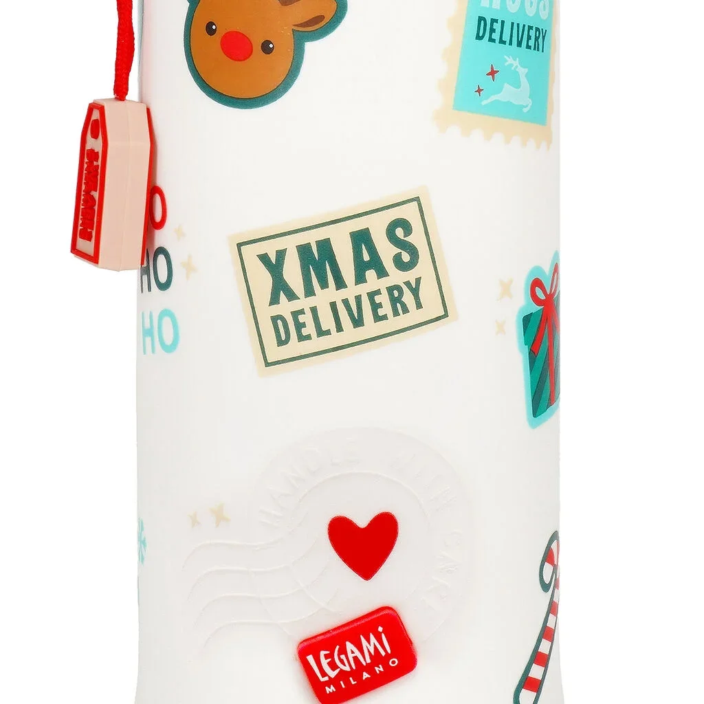 Astuccio di Natale 2 in 1 in Silicone Polar Bear - Kawaii - foto 6 di 7