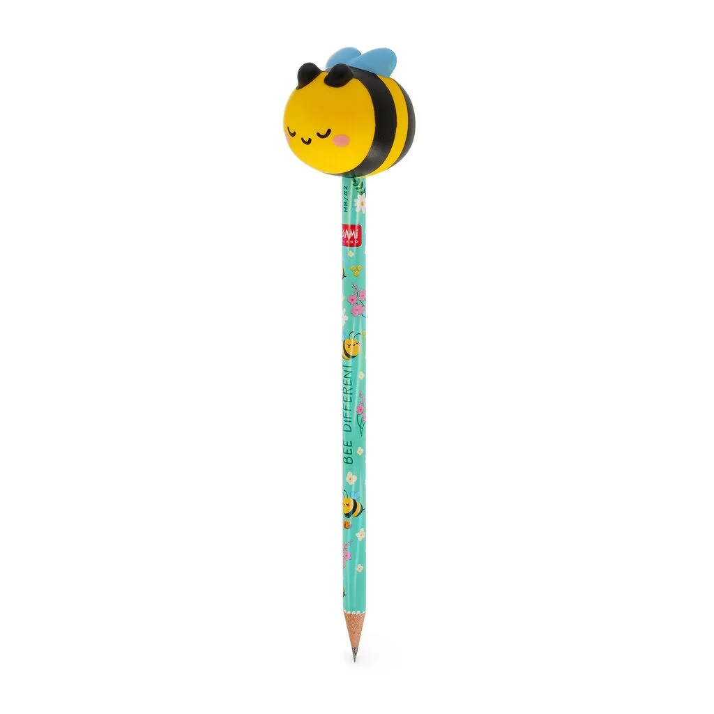 Matita con Antistress Bee "Be Different" - Squeezies - foto 3 di 5