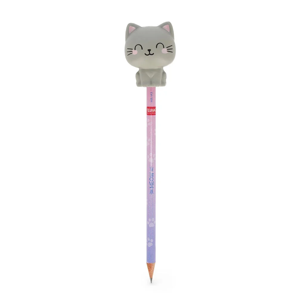 Matita con Antistress Kitty "Be Curious" - Squeezies