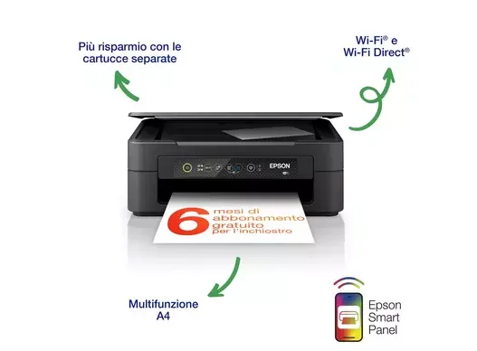 MULTIFUNZIONE EPSON XP-2200 INKJET COLORE 3IN1 USB WIFI