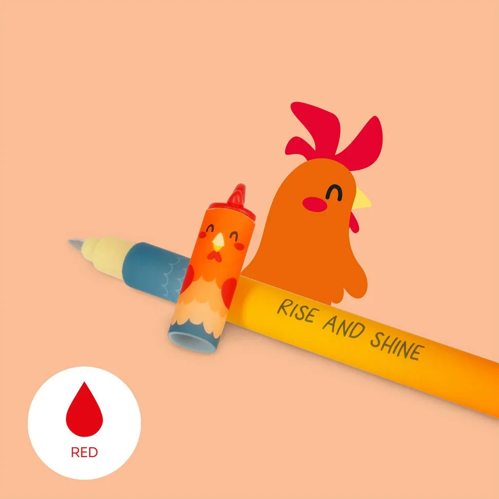 Set di 4 Penne Cancellabili - Erasable Pen - Farm Sweet Farm - foto 6 di 11