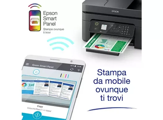 MULTIFUNZIONE EPSON WF-2930DWF INKJET COLOR A4 ADF 4IN1 - foto 6 di 7