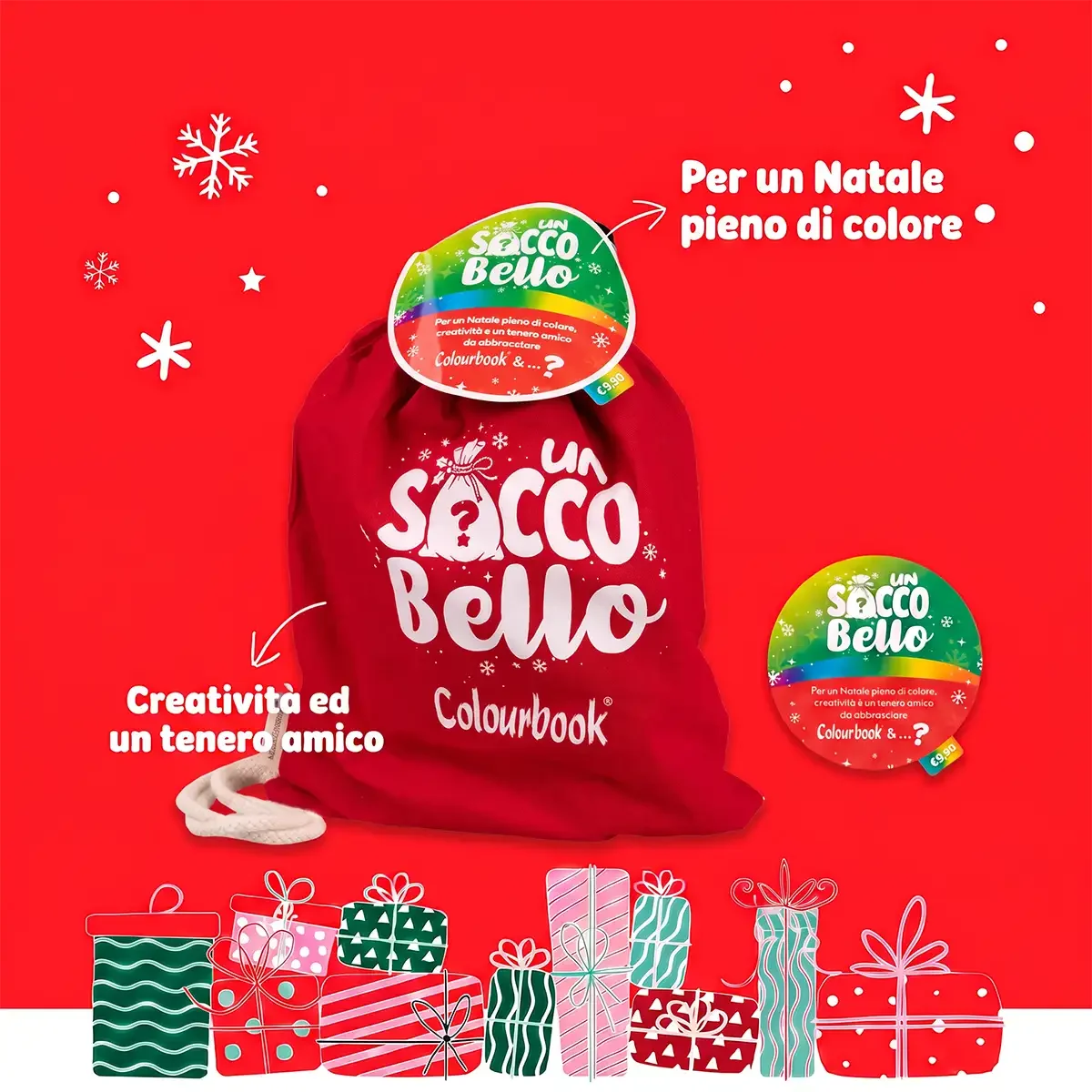 Sacco Bello natalizio Christmas Club – Idea regalo di Natale - foto 3 di 3