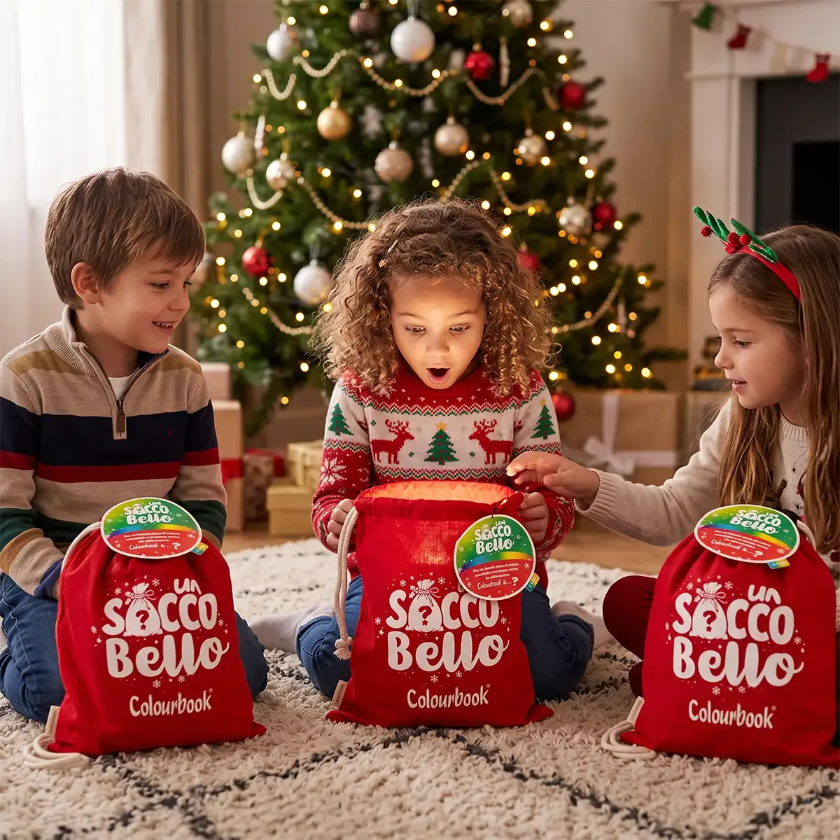 Sacco Bello natalizio Christmas Club – Idea regalo di Natale - foto 2 di 3